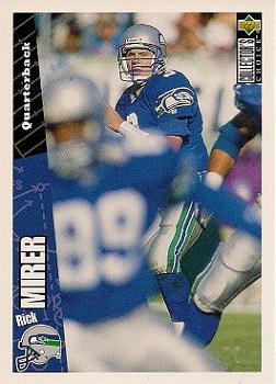 Rick Mirer Seattle Seahawks 1996 Upper Deck Collector's Choice NFL #195